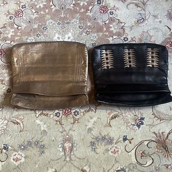 Elie Tahari Leather Clutch Bundle (2-pc) - Picture 2 of 13
